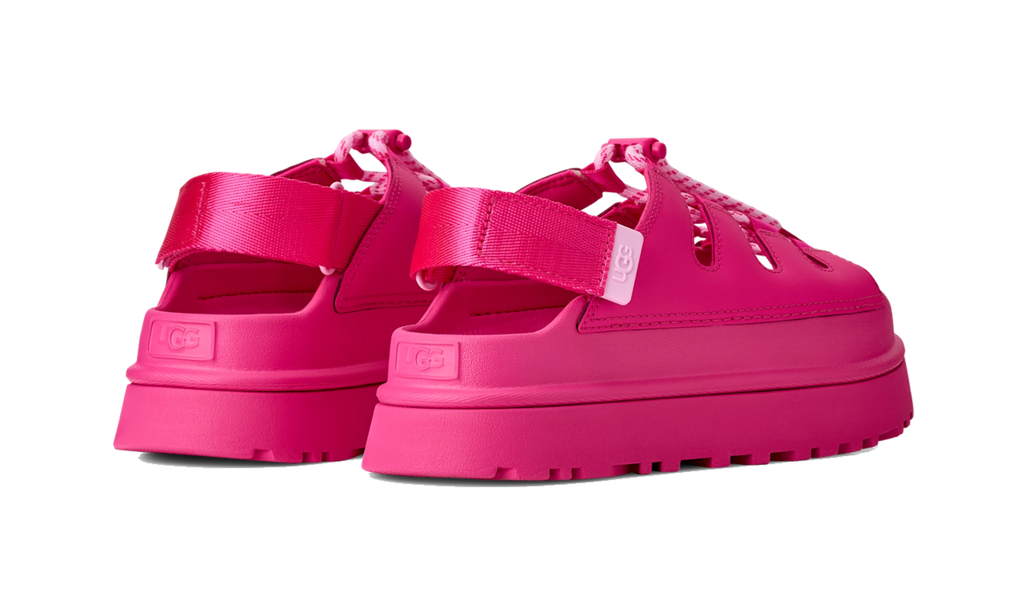 UGG GoldenGlow Toggle Sandal Deep Coral
