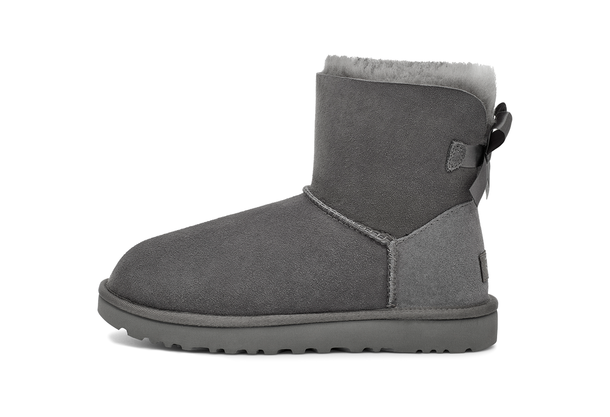 UGG Mini Bailey Bow II Boot Grey