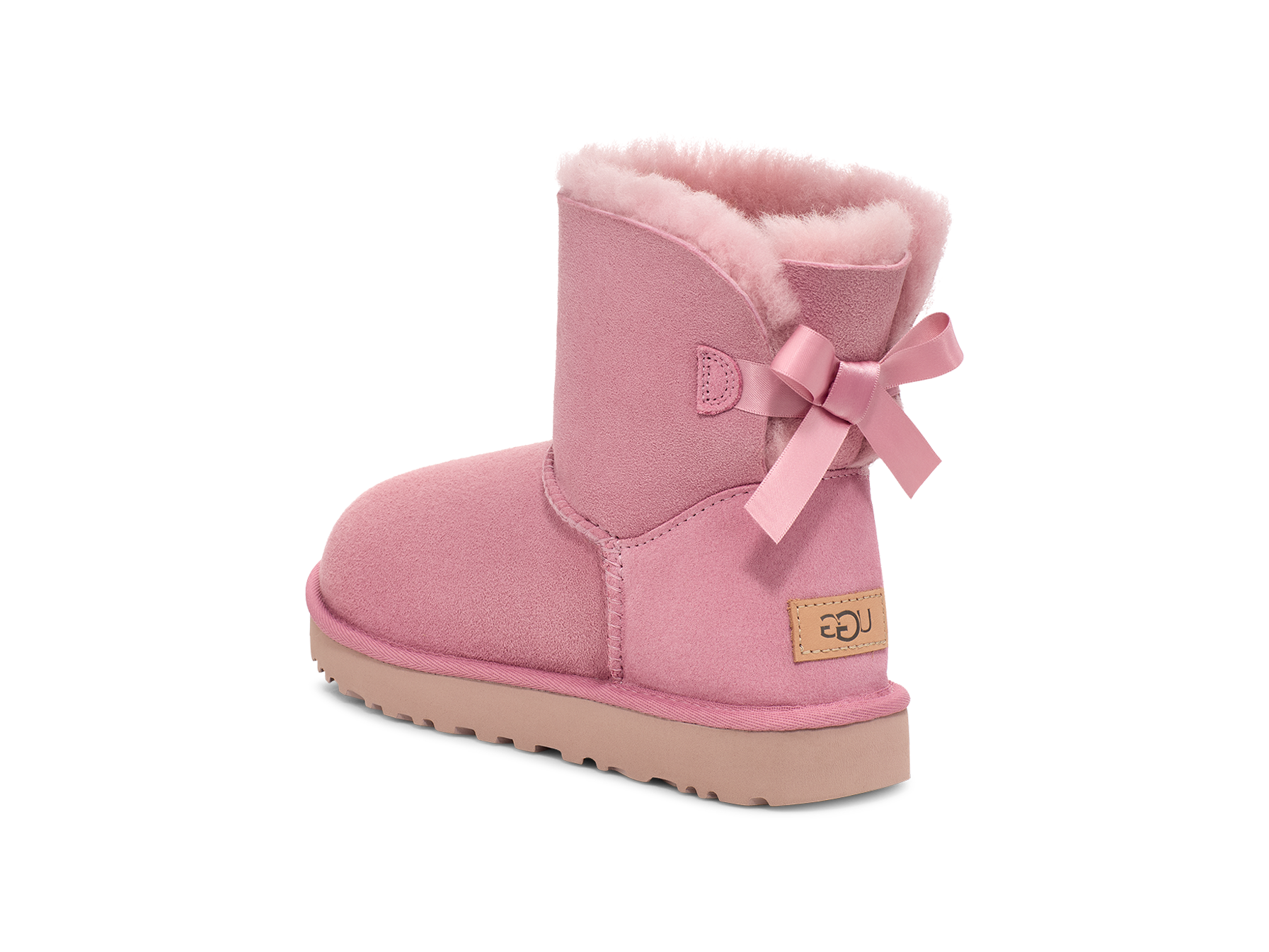 UGG Mini Bailey Bow II Dusty Orchid, Dusty Orchid (1016501-DYR)