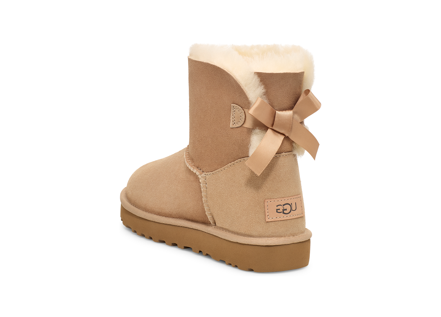 UGG Mini Bailey Bow II Sand, Sand (1016501-SAN)