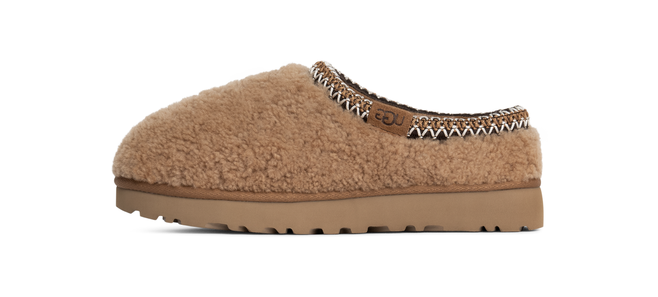 UGG Tasman Maxi Curly Slipper Chestnut, Chestnut (1158356-CHE)