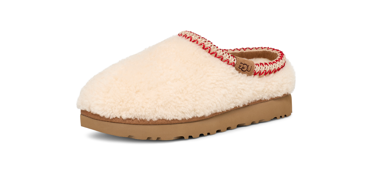 UGG Tasman Maxi Curly Slipper Natural