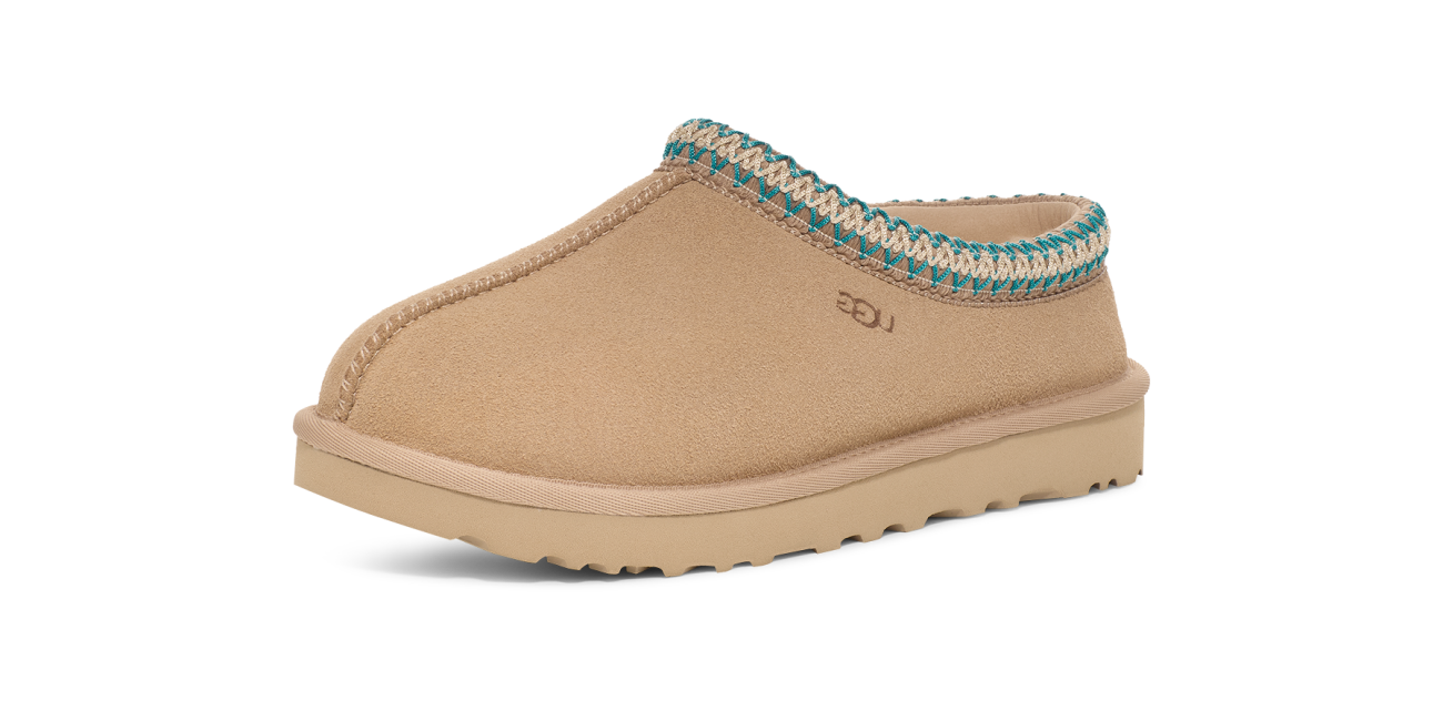 UGG Tasman Slipper Driftwood White Pepper, Driftwood/White Pepper (5955-DRF)