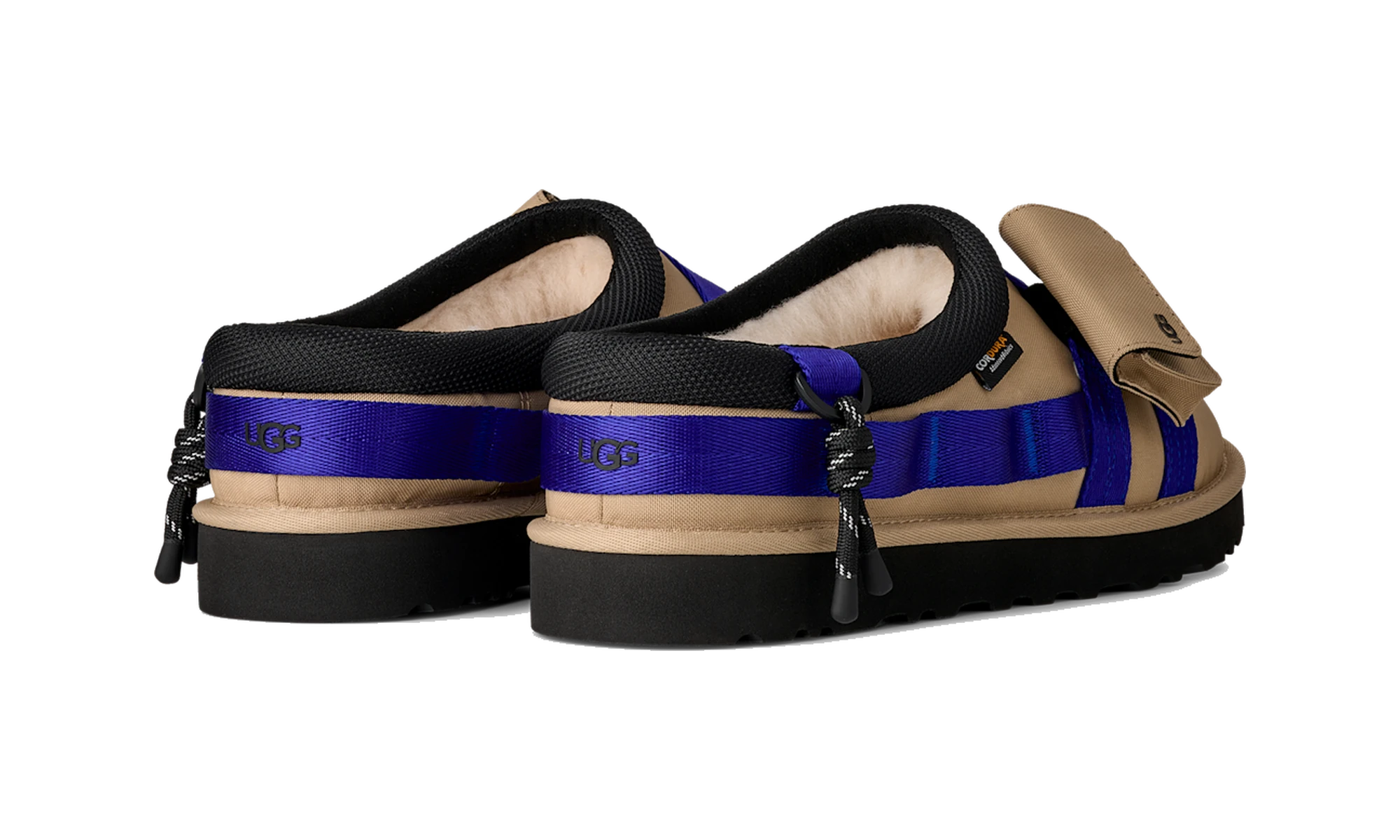 UGG Tasman Wildwood Slipper Sand Regal Blue