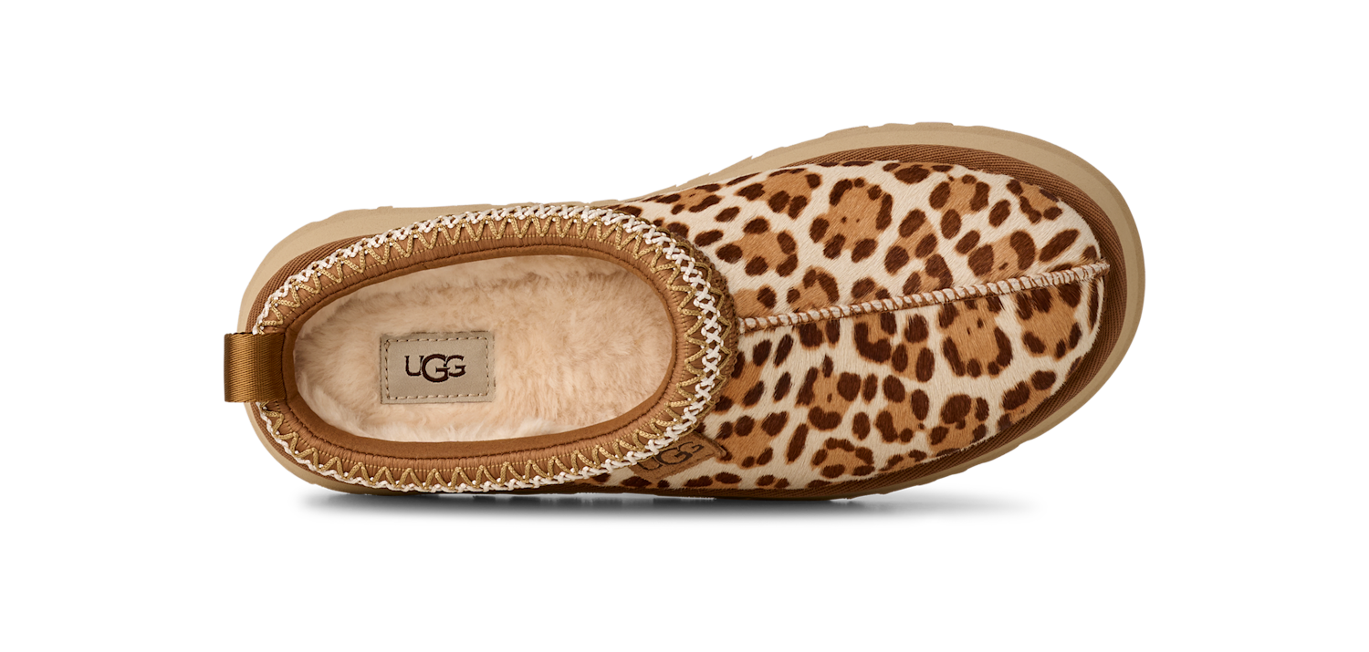 UGG Tazz Plains Slipper Felicity Leopard Jasmine