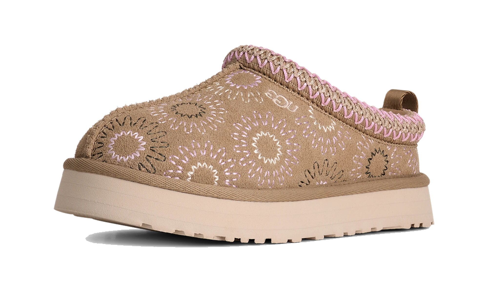 UGG Tazz Sun Stitch Slipper Mustard Seed (Kids)