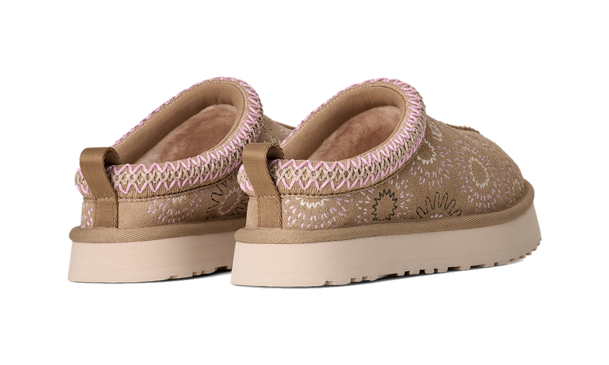 UGG Tazz Sun Stitch Slipper Mustard Seed (Kids)