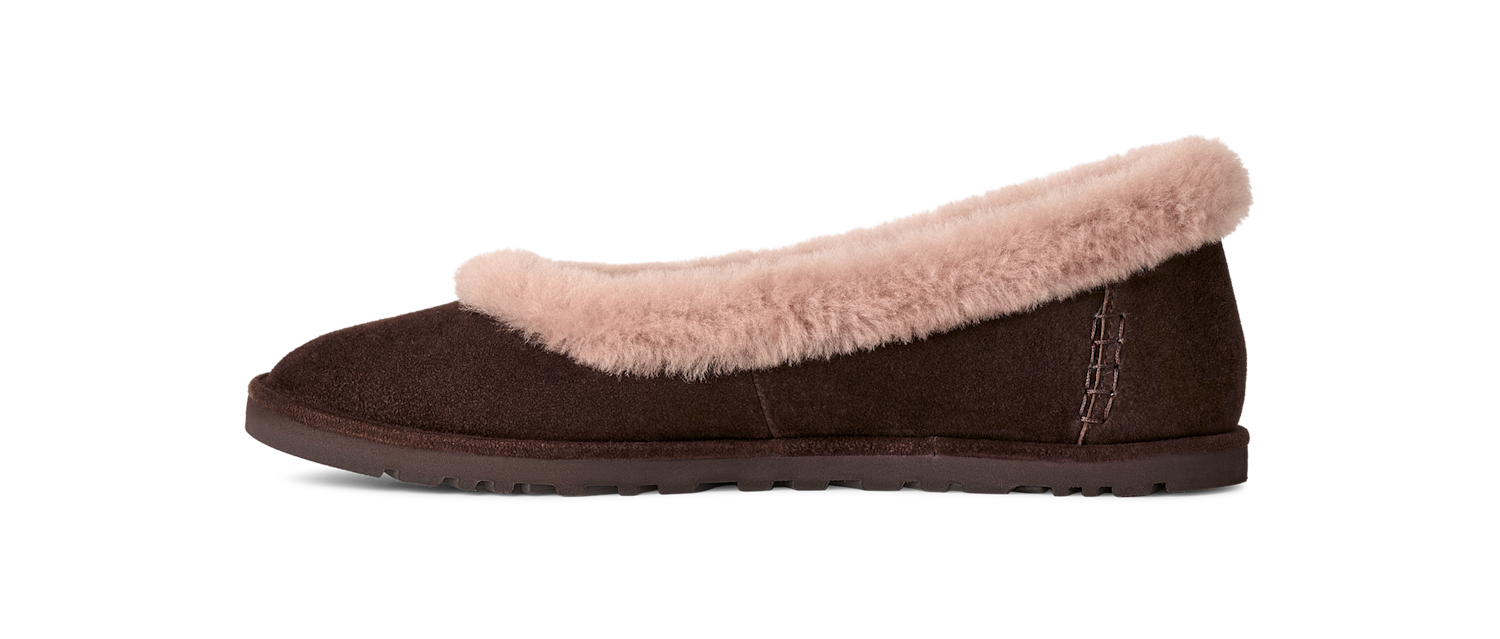 UGG Zora Ballet Flat Dusted Cocoa, Dusted Cocoa (1178111-DDC)