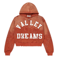 Vale Forever Classico Zip Up Hoodie Orange