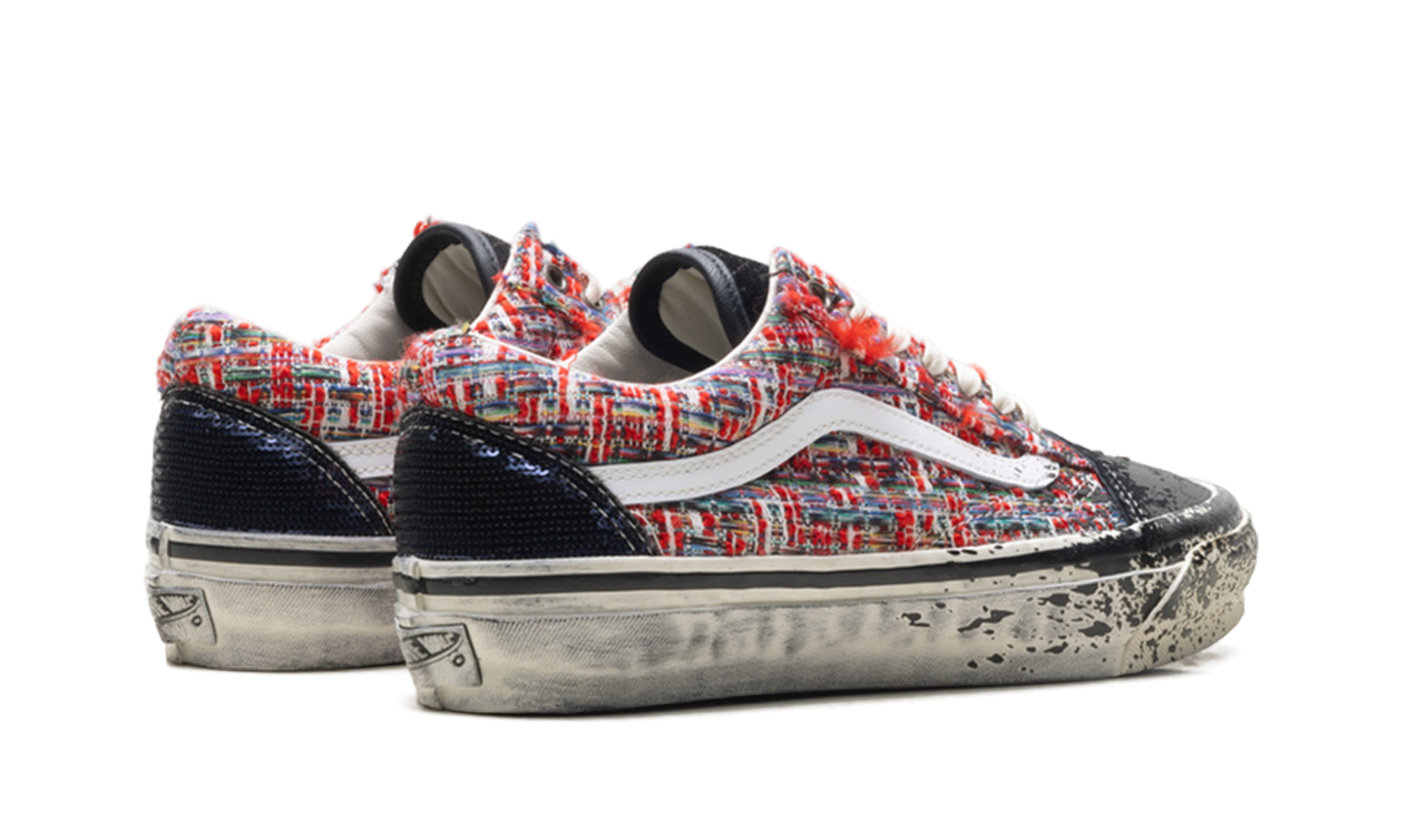 Vans Premium Old Skool Charms Red Black