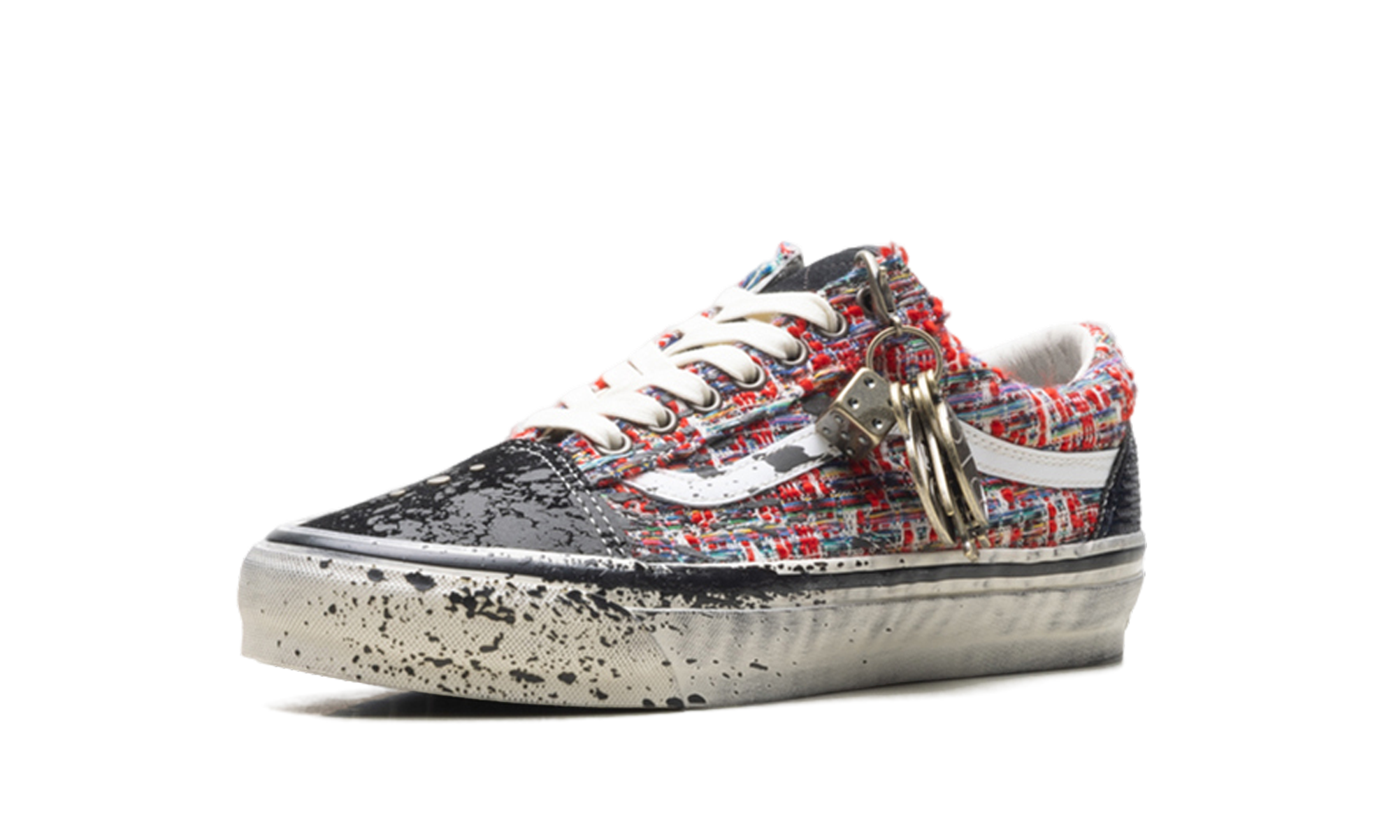 Vans Premium Old Skool Charms Red Black