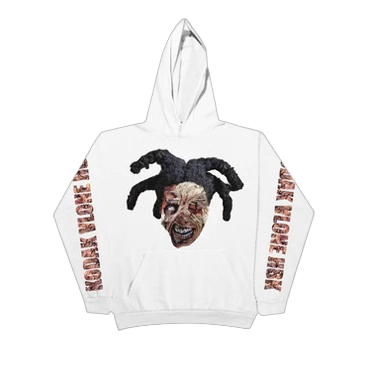 Vlone x Kodak Black Zombie Hoodie White