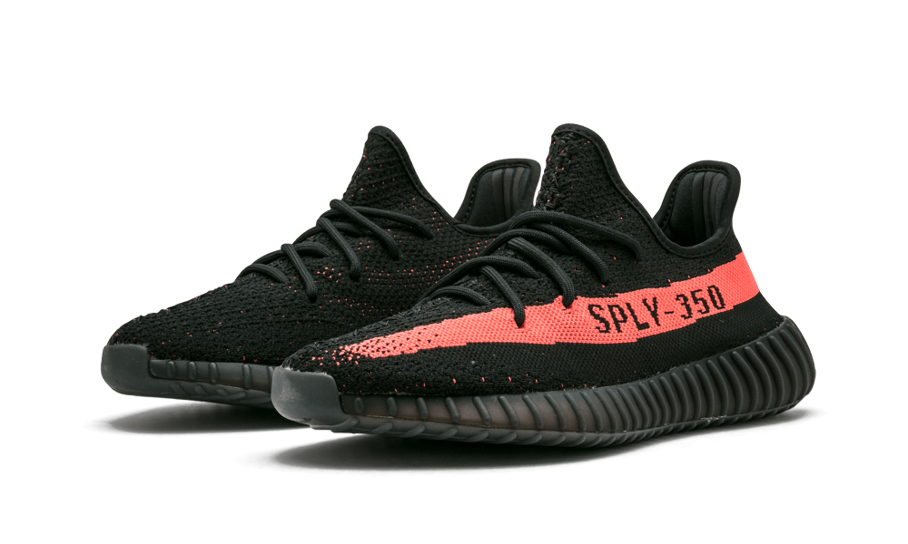 Adidas Yeezy Boost 350 V2 Core Black Red, Core Black/Red/Core Black (BY9612)