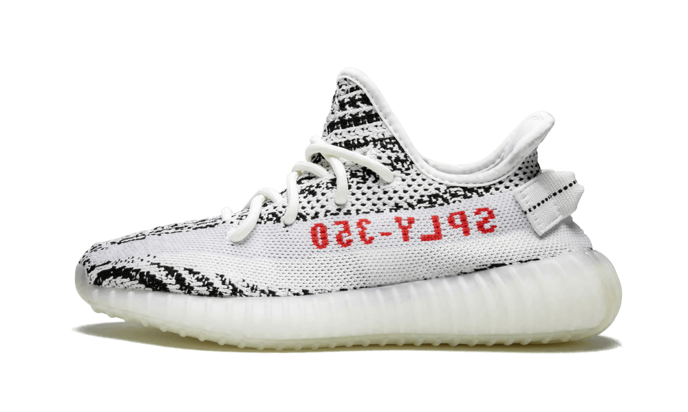 Adidas Yeezy Boost 350 V2 Zebra, White/Core Black/Red (CP9654)