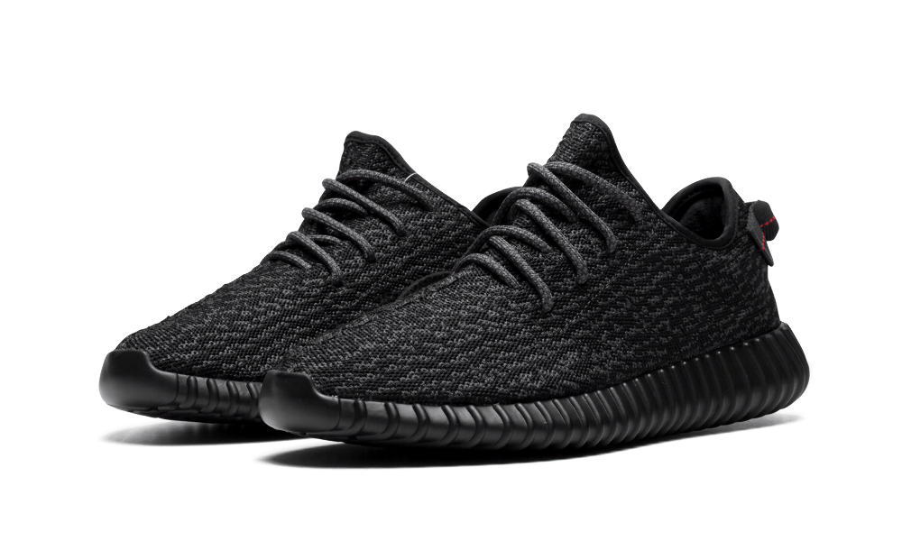 Adidas Yeezy Boost 350 Pirate Black (2016), Pirate Black/Pirate Black-Pirate Black (BB5350)