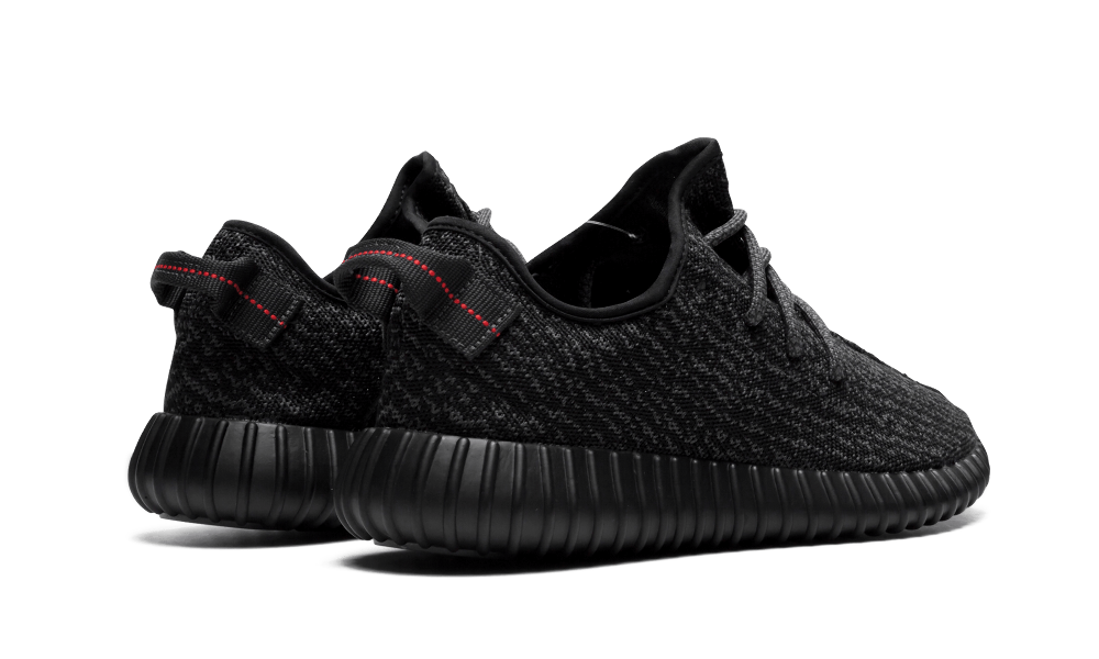 Adidas Yeezy Boost 350 Pirate Black (2016), Pirate Black/Pirate Black-Pirate Black (BB5350)