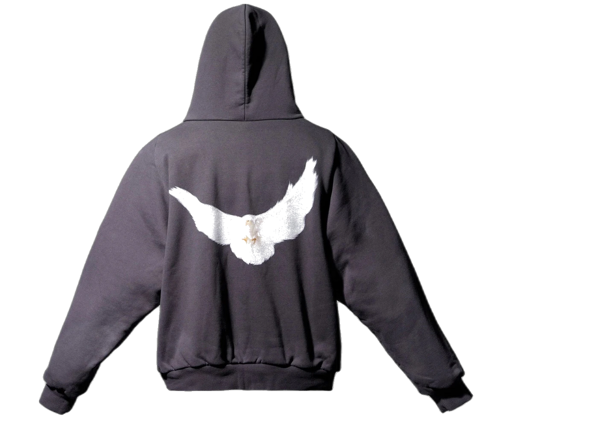 Yeezy Gap Dove Shrunken Hoodie Black