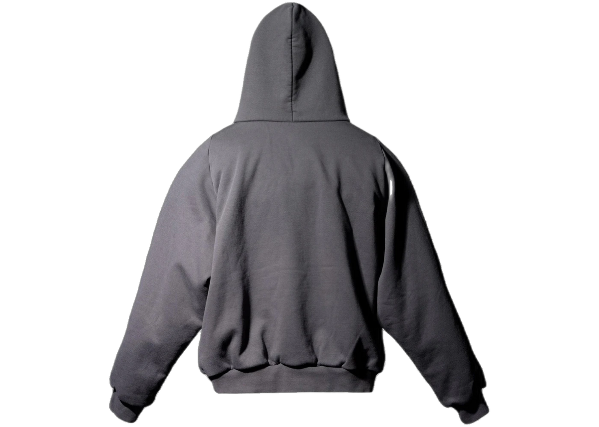 Yeezy Gap Logo Shrunken Hoodie Black