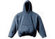 Yeezy Gap Polar Fleece Padded Hoodie Dark Blue