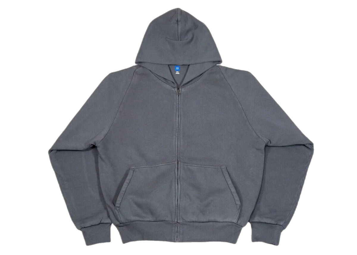 Yeezy x Gap Zip Up Exclusive Hoodie Dark Grey