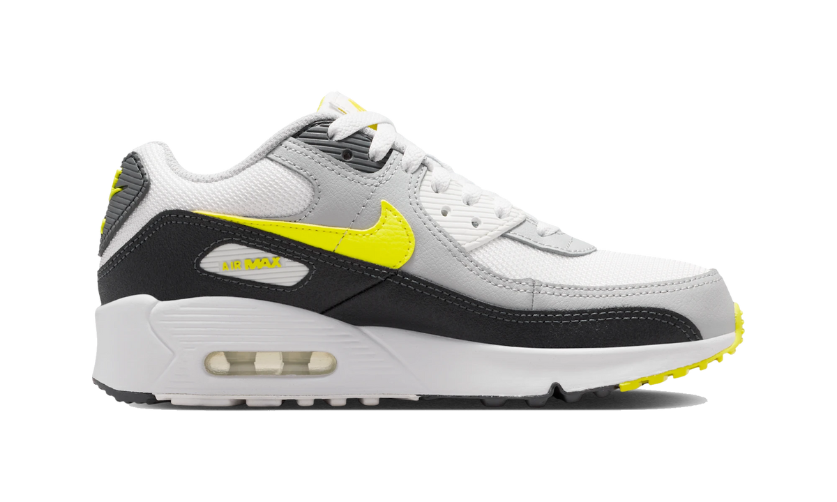 Nike Air Max 90 Off-White/Dark Smoke Grey/Light Smoke Grey/Sonic Yellow