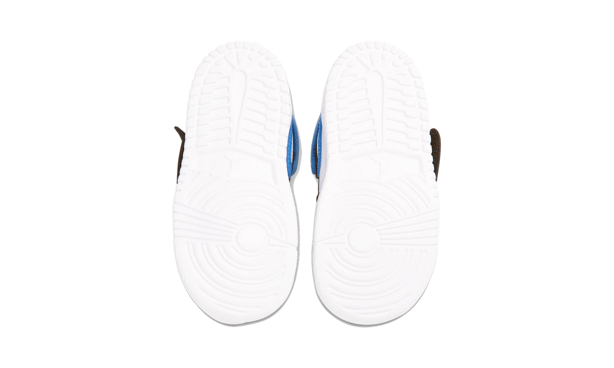 Sky Air Jordan 1 Baby and Toddler Shoe White/Black/Sport Blue