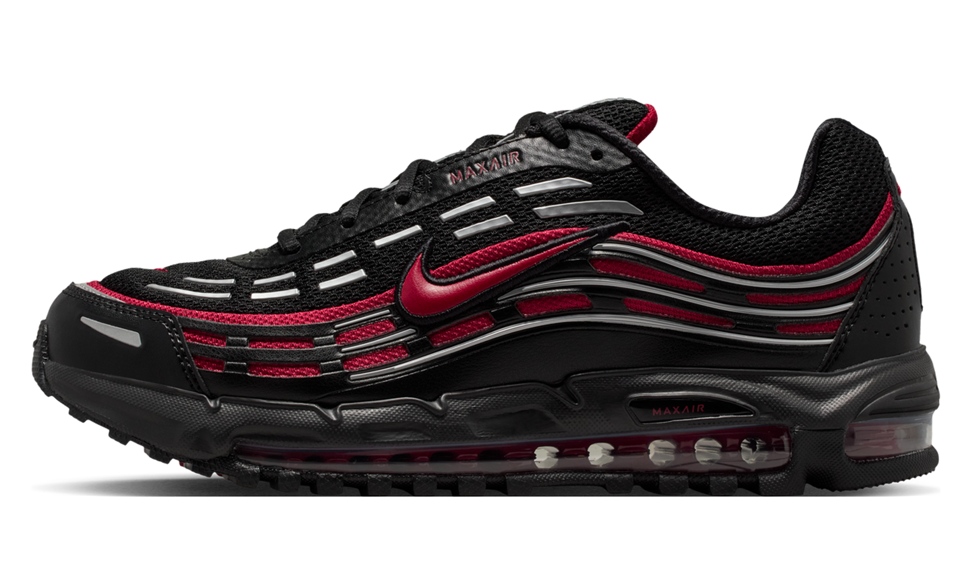 Nike Air Max TL 2.5 Black/Metallic Silver/College Grey/Team Crimson