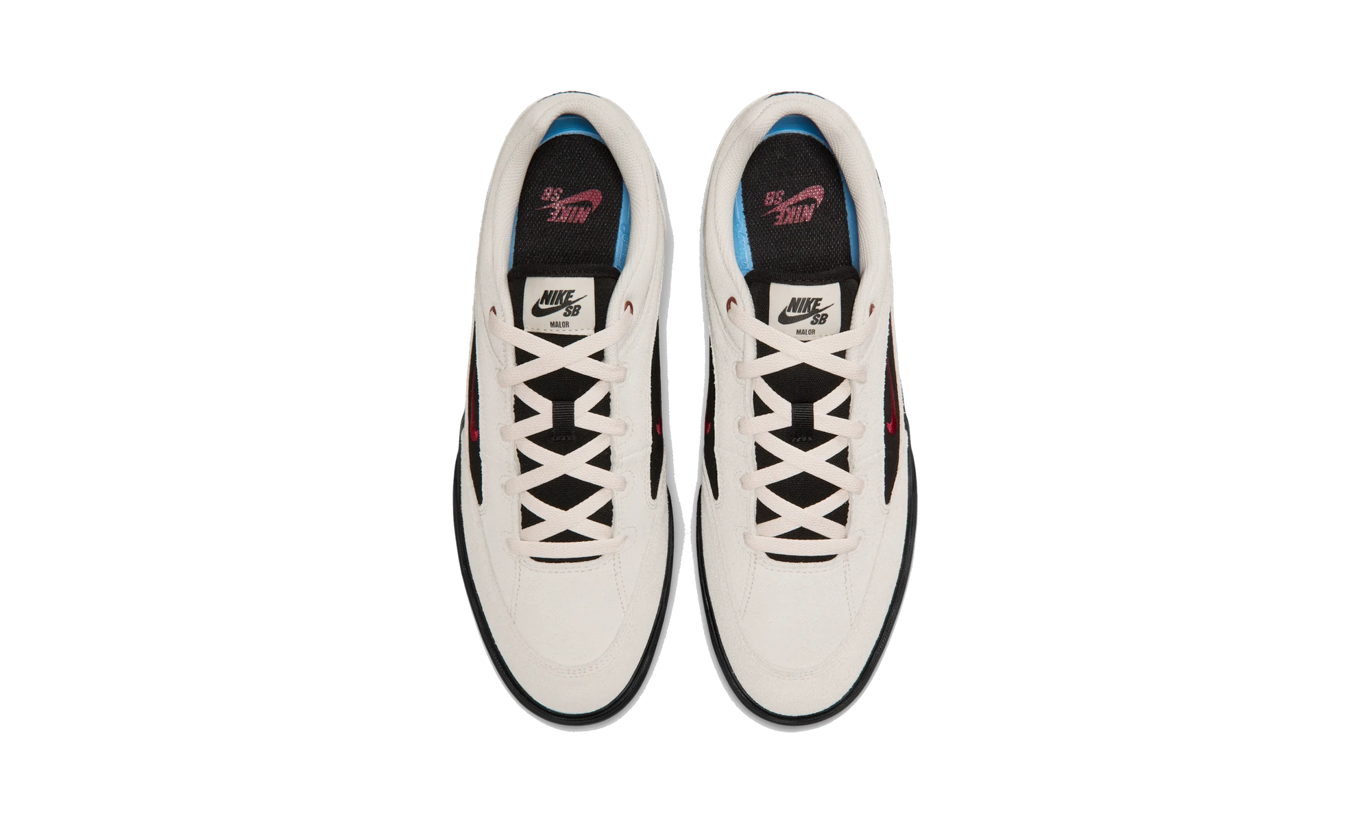 Nike SB Malor Skate Shoes Light Orewood Brown/Black/Light Orewood Brown/Team Red