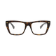 Bottega Veneta Square-Frame Recycled Acetate Optical Frames Havana/Transparent