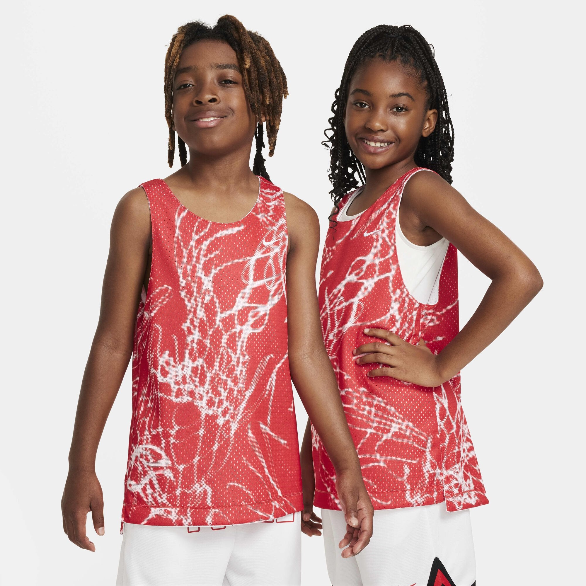 Nike Culture of Basketball Reversible Jersey White/University Red/University Red