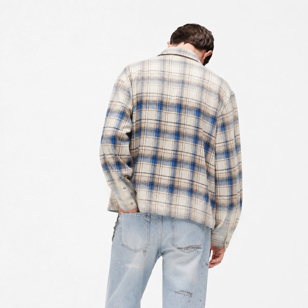 Vale Forever Skyfall Flannel Cream/Blue
