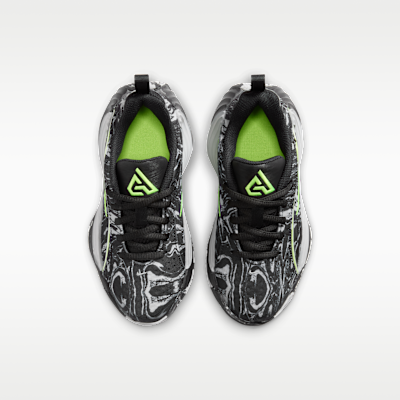Giannis Immortality 5 Basketball Shoes Black/Light Smoke Grey/Volt