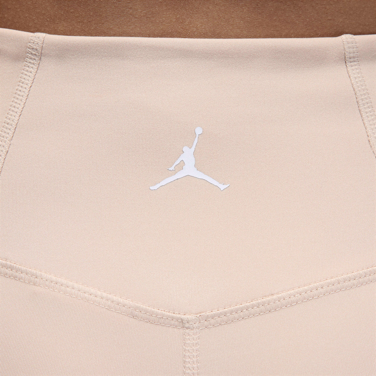 Air Jordan Sport High-Waisted 18cm (approx.) Bike Shorts Particle Beige/White - Sneak