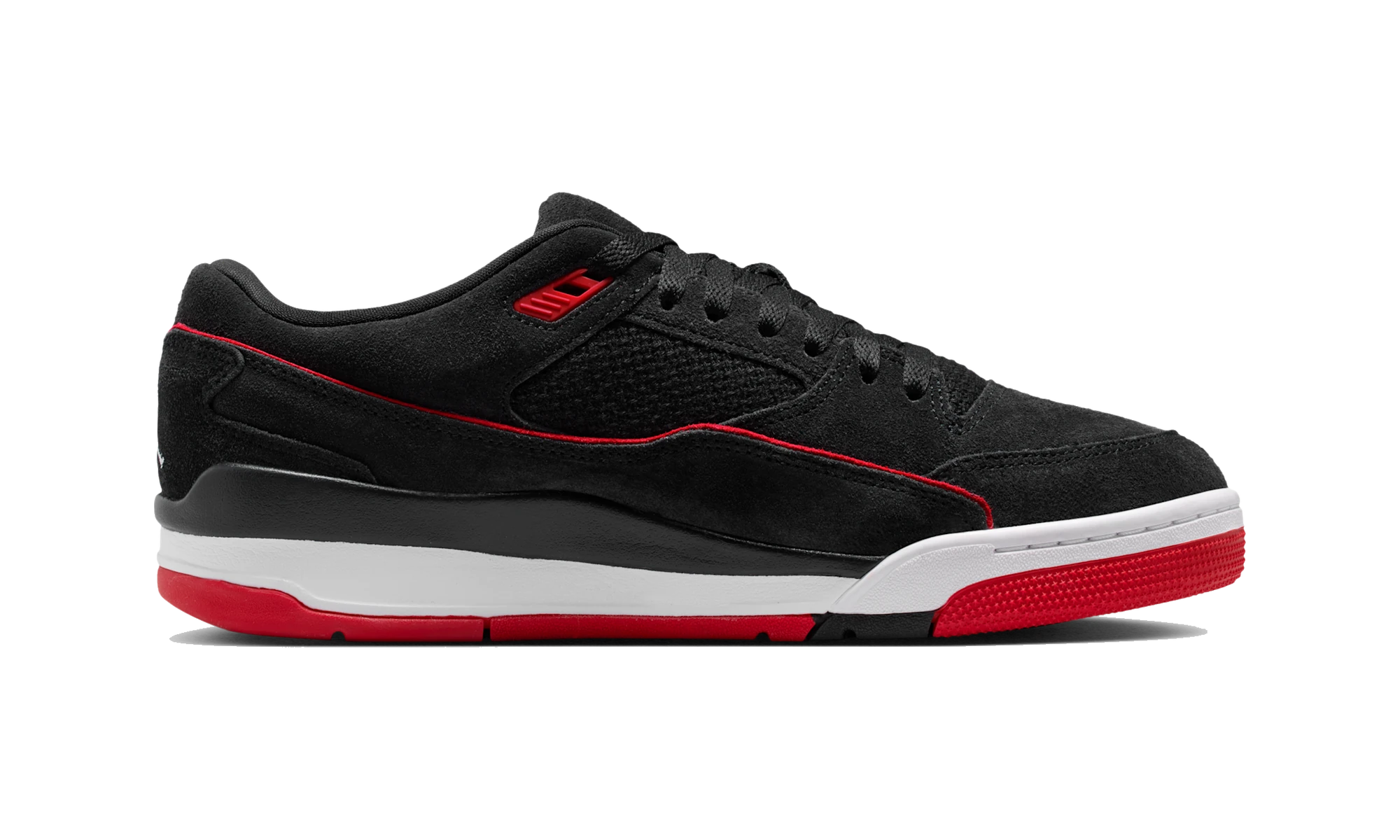 Air Jordan Flight Court Black/University Red/White