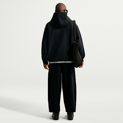 Nike Solo Swoosh Men's Pullover Hoodie Black/Black/White