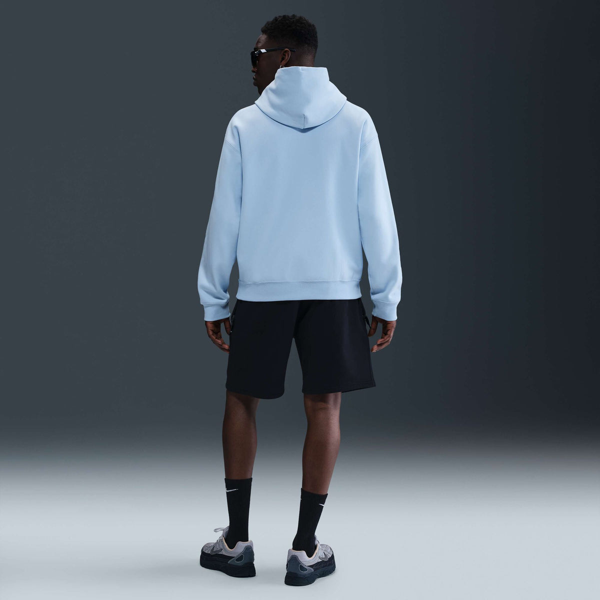 Nike Solo Swoosh Pullover Hoodie Celestine Blue/Celestine Blue/White