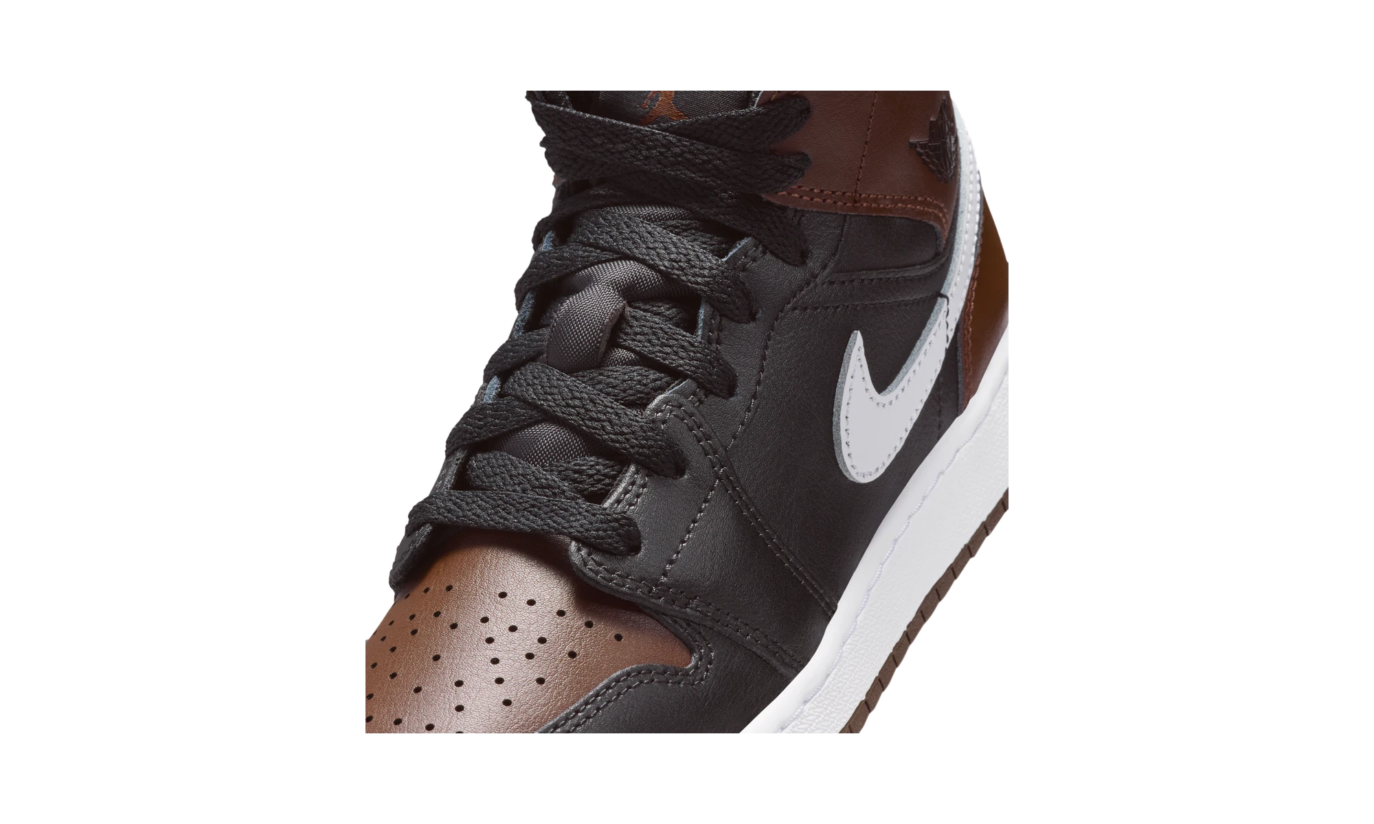 Air Jordan 1 Mid Baroque Brown/Black/White