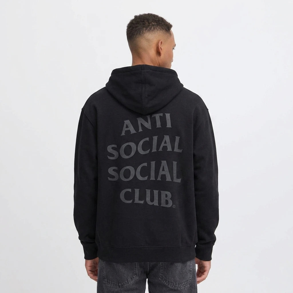 Anti Social Social Club Early Decision Hoodie Black