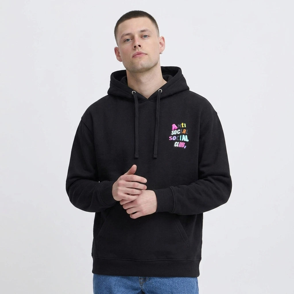 Anti Social Social Club The Real Me Hoodie Black