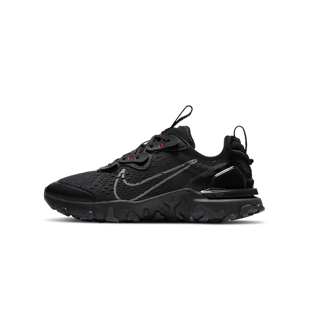 Nike React Vision Black Smoke Grey