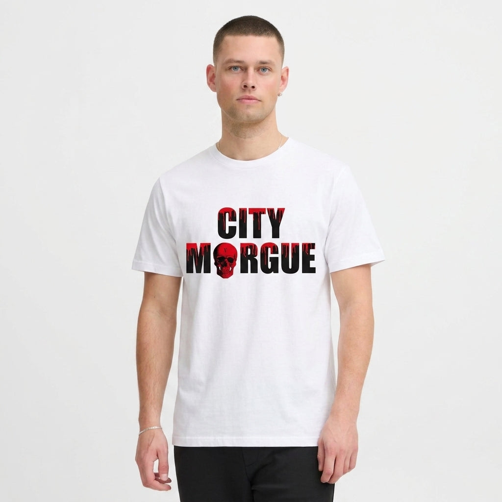 City Morgue x Vlone Drip T-Shirt White