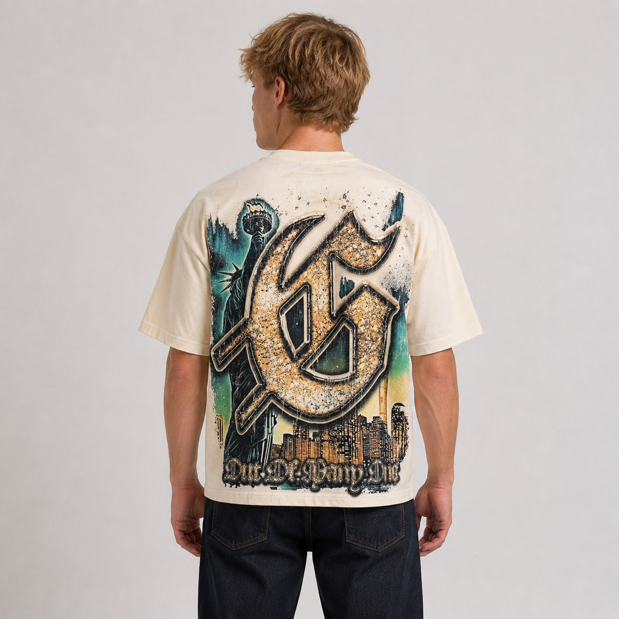 Godspeed Sightseeing T-shirt Bone
