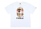 BAPE Check T-Shirt White Beige