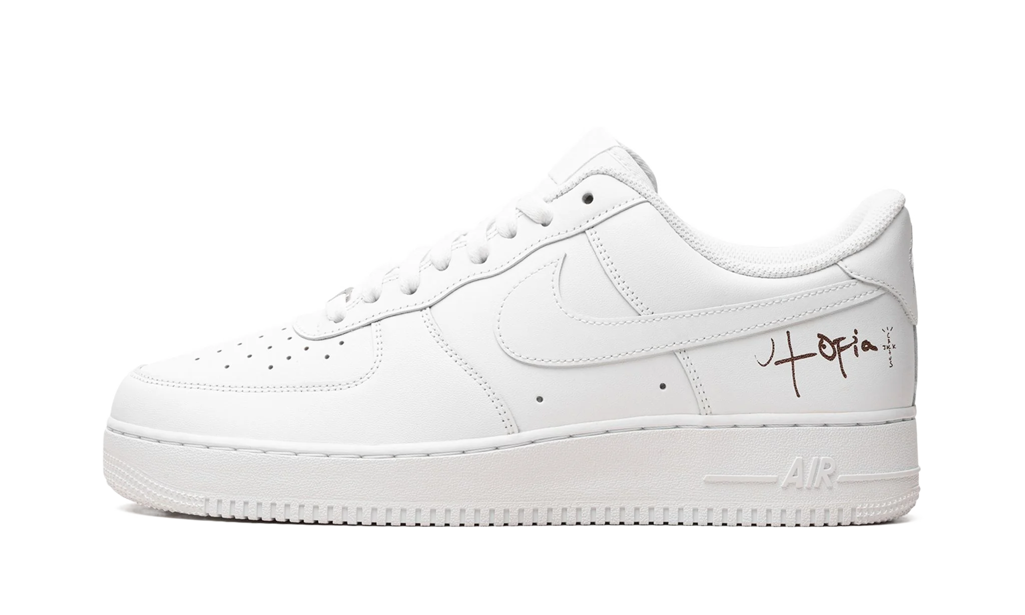 Nike Air Force 1 Low '07 White (Travis Scott Cactus Jack Utopia Edition), White/White (CW2288-111/TSUT-AF01)