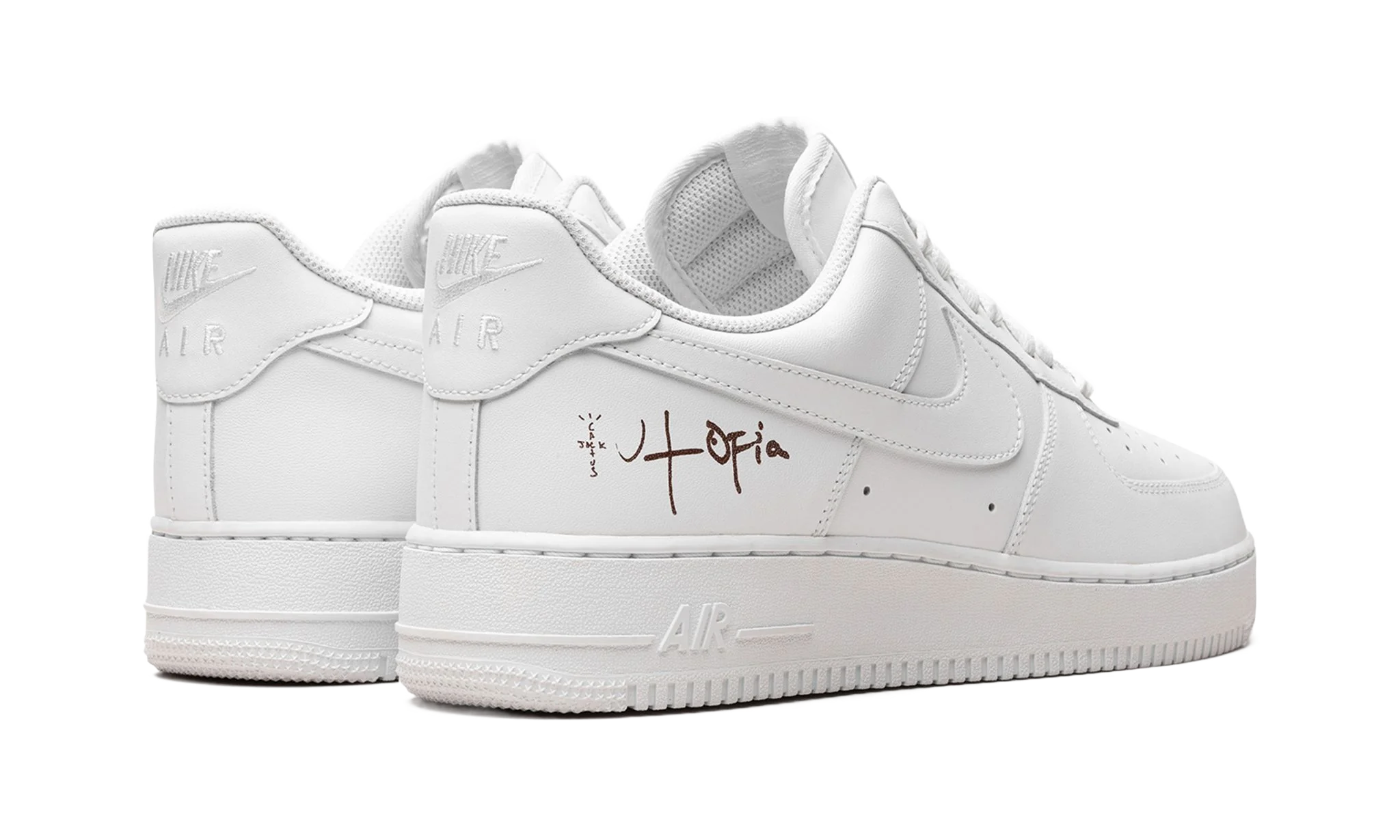 Nike Air Force 1 Low '07 White (Travis Scott Cactus Jack Utopia Edition), White/White (CW2288-111/TSUT-AF01)