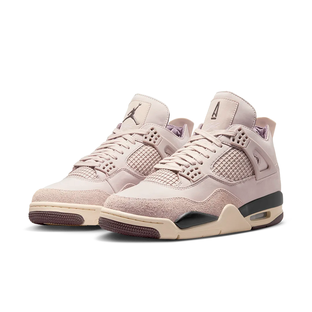 Air Jordan 4 Retro OG SP A Ma Maniére While You Were Sleeping, Fossil Stone/Metallic Pewter/Burgundy Crush (FZ4810-200)