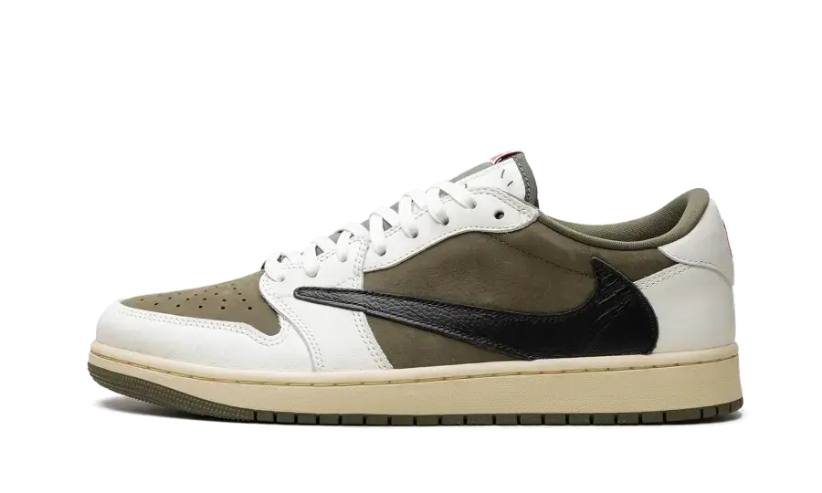 Air Jordan 1 Retro Low OG SP Travis Scott Medium Olive, Medium Olive/Black/Sail/Muslin (DM7866-200)