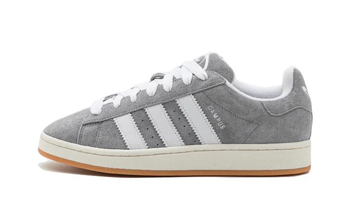 Adidas Campus 00s Grey White, Grey Three/Footwear White/Off White (HQ8707 / HQ6507)