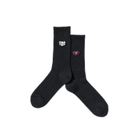 KAWS x Uniqlo Warhol Skull Head Socks Black