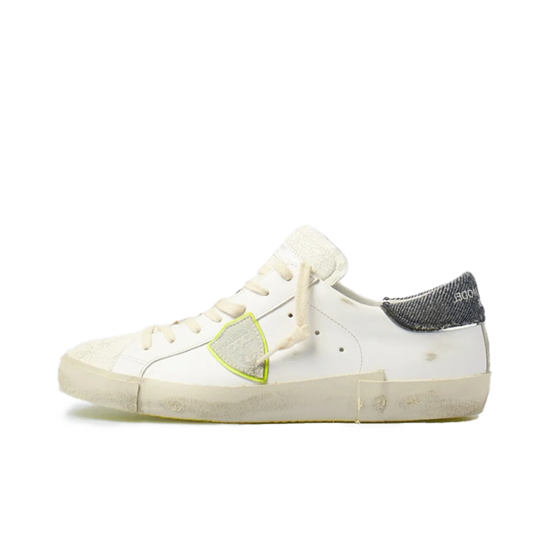 Philippe Model PRSX Low Neon White Grey